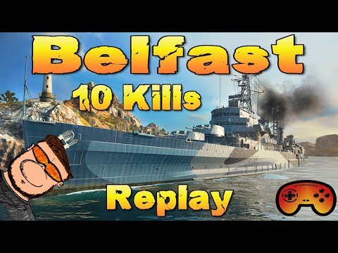 Belfast Epic Replay - Best of Kradojaner #14 - World of Warships - Gameplay - Deutsch