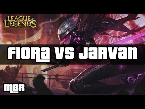 Project Fiora Vs Jarvan IV - Top Lane - Season 6 - League Of Legends - HD