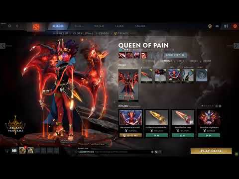 DOTA2 Queen of Pain - QoP Arcana