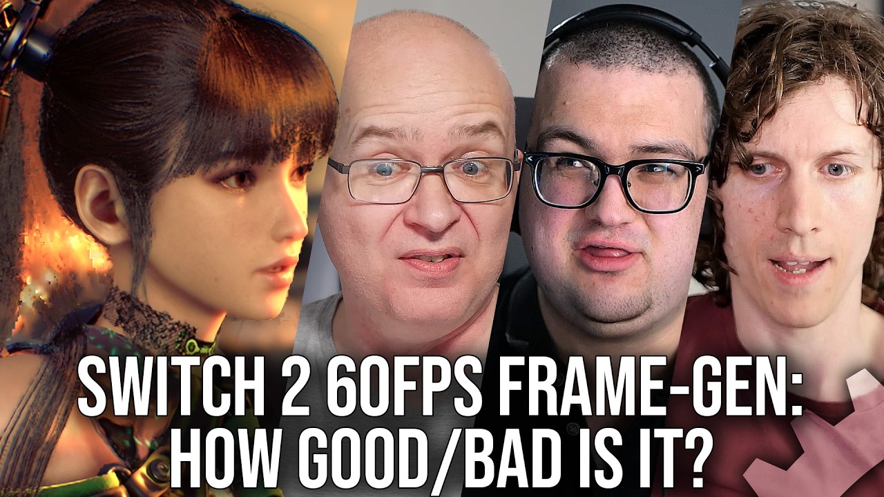 DF Direct Q+A: Switch 2 60FPS Frame-Gen - How Good/Bad Is It? Should Next-Gen Be Delayed?