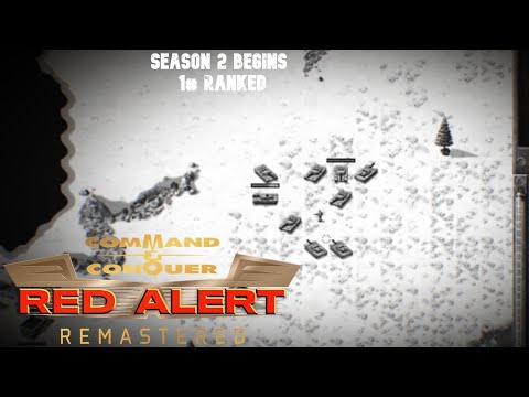season 2 Begins  Rank 1 gameplay  Command and Conquer Remastered Collection Red Alert