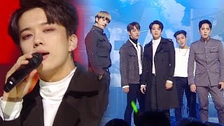 《POWERFUL》 B.A.P - SKYDIVE @인기가요 Inkigayo 20161120