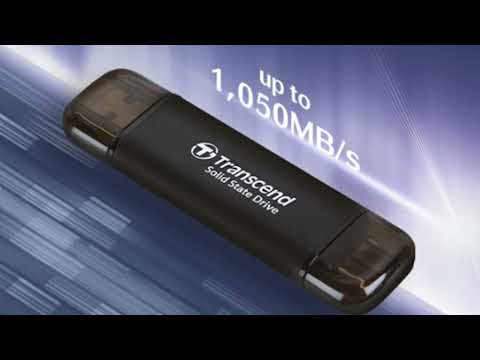 SSD Portable Transcend ESD310C 256GB TS256GESD310C #umahit #tokokomputer #tokoonline #hardware