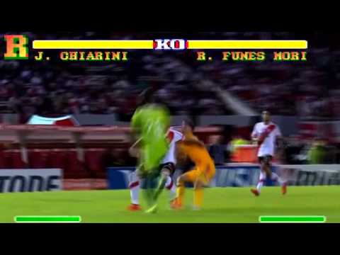 Rodillazo de Chiarini a Funes Mori - Street Fighter II edition