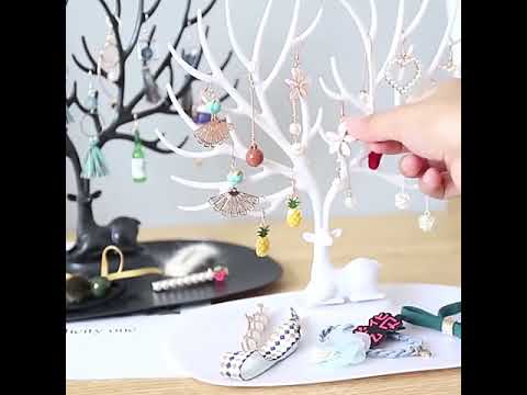 Free standing designer jewellery display stand, outer materi...