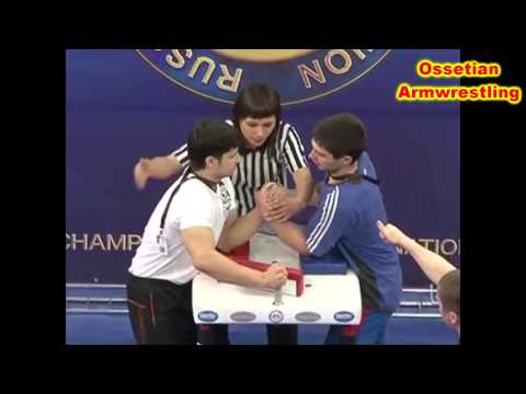 Чемпионат России по армрестлингу 2012. Рим Хамидулин - Ирбек Хубаев финал 65 кг