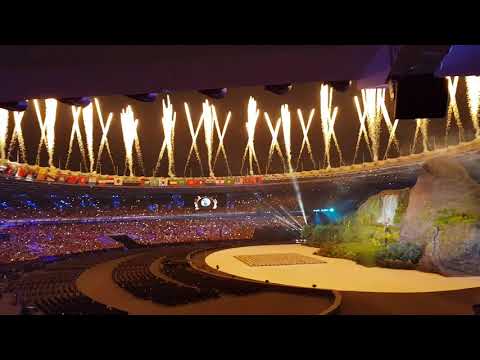 Asian Games 2018 Jakarta - Palembang Opening Ceremony (Audience View)