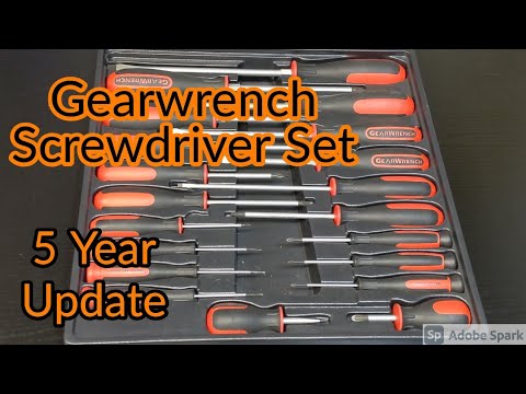 Gearwrench Master Screwdriver Set 5 YEAR Review