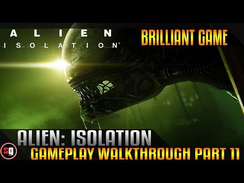 Alien: Isolation Walkthrough Part 11 - Slow Androids
