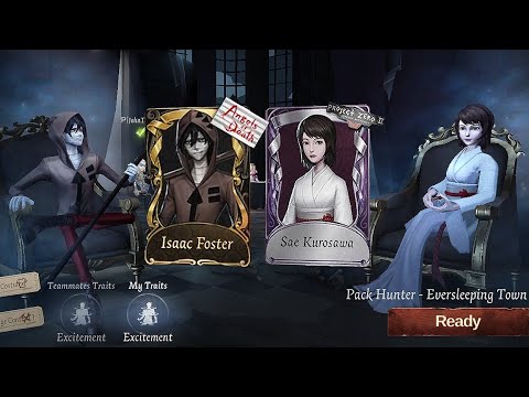 Identity V | SO MANY CROSSOVERS RIGHT NOW! | Fun Pack Hunter With "Isaac Foster" & "Sae Kurosawa"