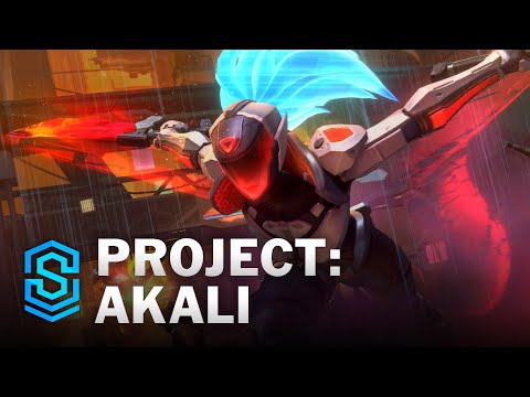 PROJECT: Akali Wild Rift Skin Spotlight