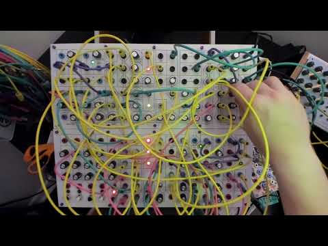 Serge DIY Paperface Synthesizer. Prism Circuits Build. Ambient and Spooky.