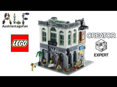 Vidéo LEGO Creator 10251 : La banque de briques (Modular)