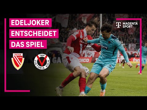 FC Energie Cottbus – FC Viktoria Köln, Highlights mit Live-Kommentar | 3. Liga | MAGENTA SPORT