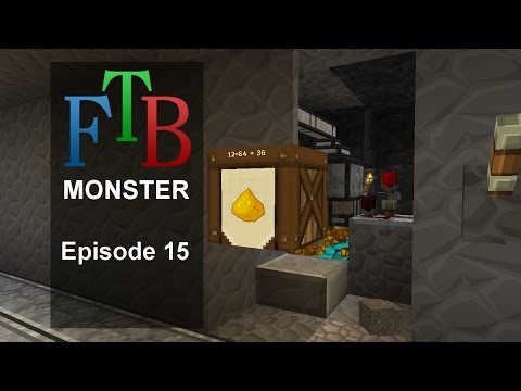 Glowstone generator - FTB Monster - Episode 15