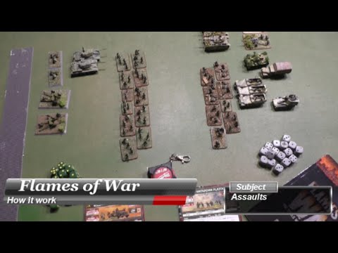 Flames of War - How it Work - Assaults
