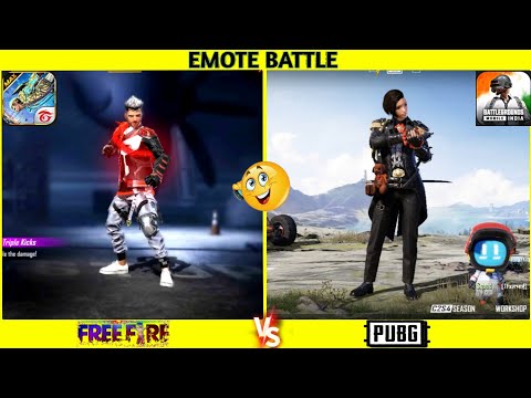 || FREE FIRE VS PUBG EMOTE BATTLE || -SAMSUNG,A3, A5, A6,A7, J2, J3, J4, J5, J7 J9, S3, S5, S9, A10,