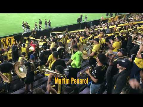 "Vamo aurine vamo a ganar - Hinchada de Peñarol en el franzini (vs cerrito)" Barra: Barra Amsterdam &bull; Club: Peñarol