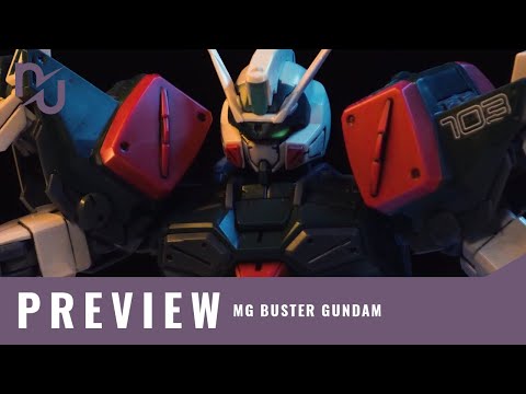 23- MG GAT-X103 Buster Gundam Preview