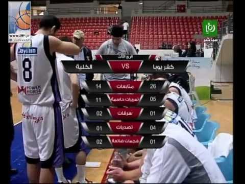 Kulliyeh vs Kofer Youba (JPL, 2012/2013) - Regular Season /  Round 8