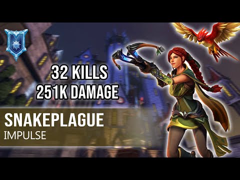 32 Kills 251K Damage SnakePlague Cassie Paladins Competitive (Diamond) IMPULSE