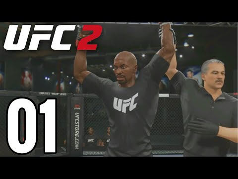 UFC 2 Career Mode Gameplay Walkthrough Part 1 - THIS WRESTLER IS SO GOOD!