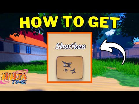 How To Get & Use Shuriken in Ninja Time | Roblox