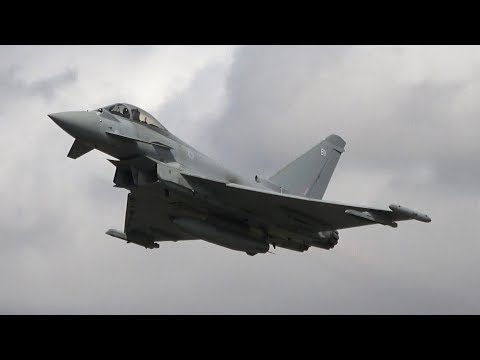 RIAT 2017 RAF Eurofighter Typhoon FGR.4 The Royal International Air Tattoo