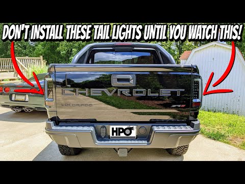 Install THESE tail lights on YOUR Chevy Colorado WITHOUT any PROBLEMS!