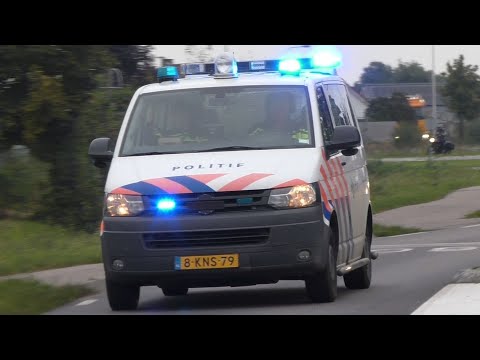 Prio 1 Politie met spoed naar verschillende meldingen in Nijmegen en Beuningen