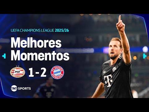 Gols e lances de PSV x Bayern