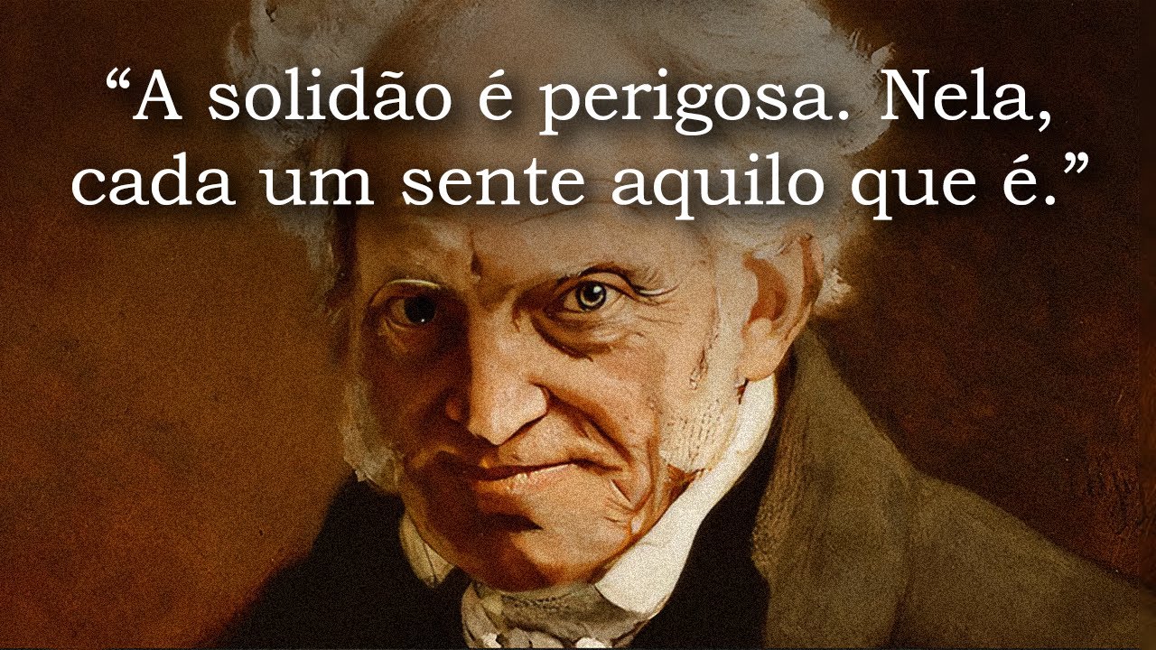 Você PRECISA de um tempo sozinho todos os dias — Schopenhauer