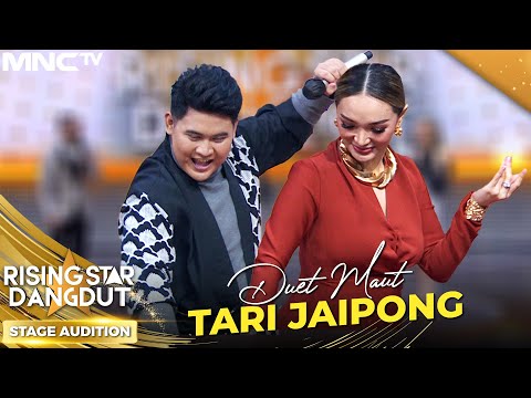 KEREN BANGET!! IRFAN DUET TARI JAIPONG BARENG ZASKIA GOTIK | RISING STAR DANGDUT