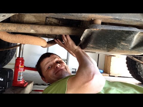 Tip. When's the transmission weight off the skid plate?