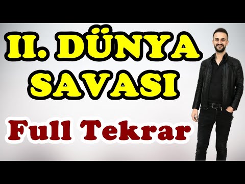27) Çağdaş Türk ve Dünya Tarihi - 2. Dünya Savaşı Full | AYT KPSS 2024