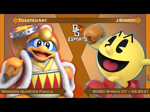 [05] BGBG Spring 07 - ToastedArt (King DeDeDe) vs J-Birrdy (Pac-Man) - Winners Quarter Finals