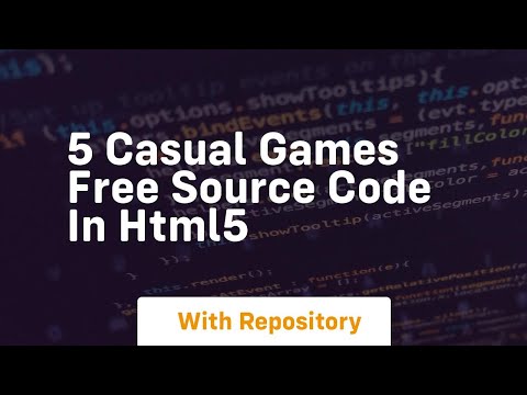 5 casual games free source code in html5
