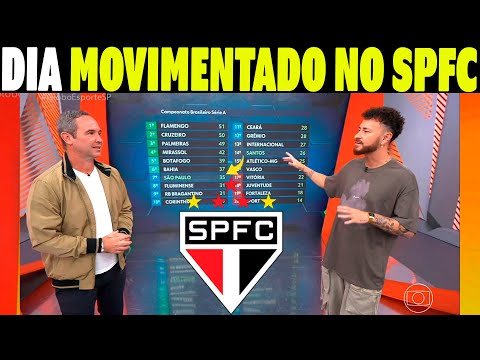 GLOBO SPORTS SÃO PAULO! A BUSY MONDAY AT SPFC! LATEST NEWS FROM SAO PAULO TODAY
