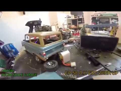 Micro scale Garage 58 OH25Bronco custom Orandoo hunter esc wire up