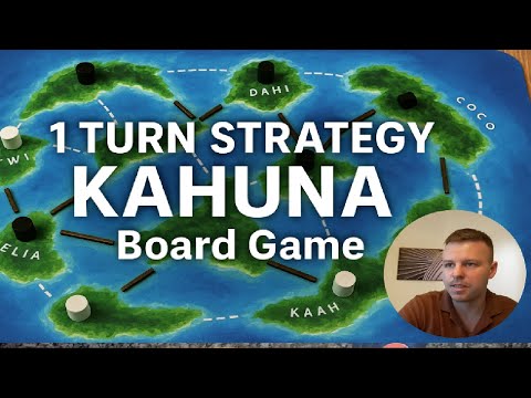 Kahuna RARE Board Game | 1 Turn Strategy