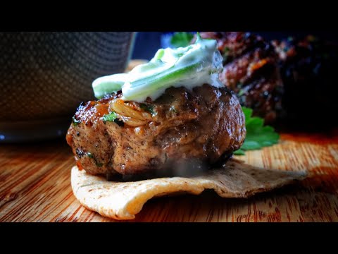 How To Make A Lamb Kofta | Cucumber Yoghurt | Keto