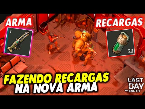 FAZENDO RECARGAS NA NOVA ARMA RESSONADOR NO LABORATÓRIO - Last Day On Earth
