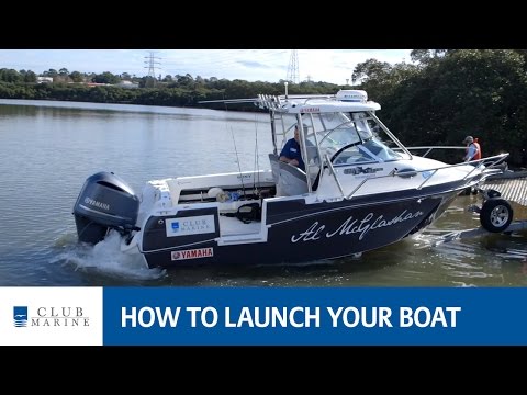 How to launch your boat with Alistair McGlashan | Club Marine