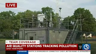 Air quality stations tracking pollution in CT