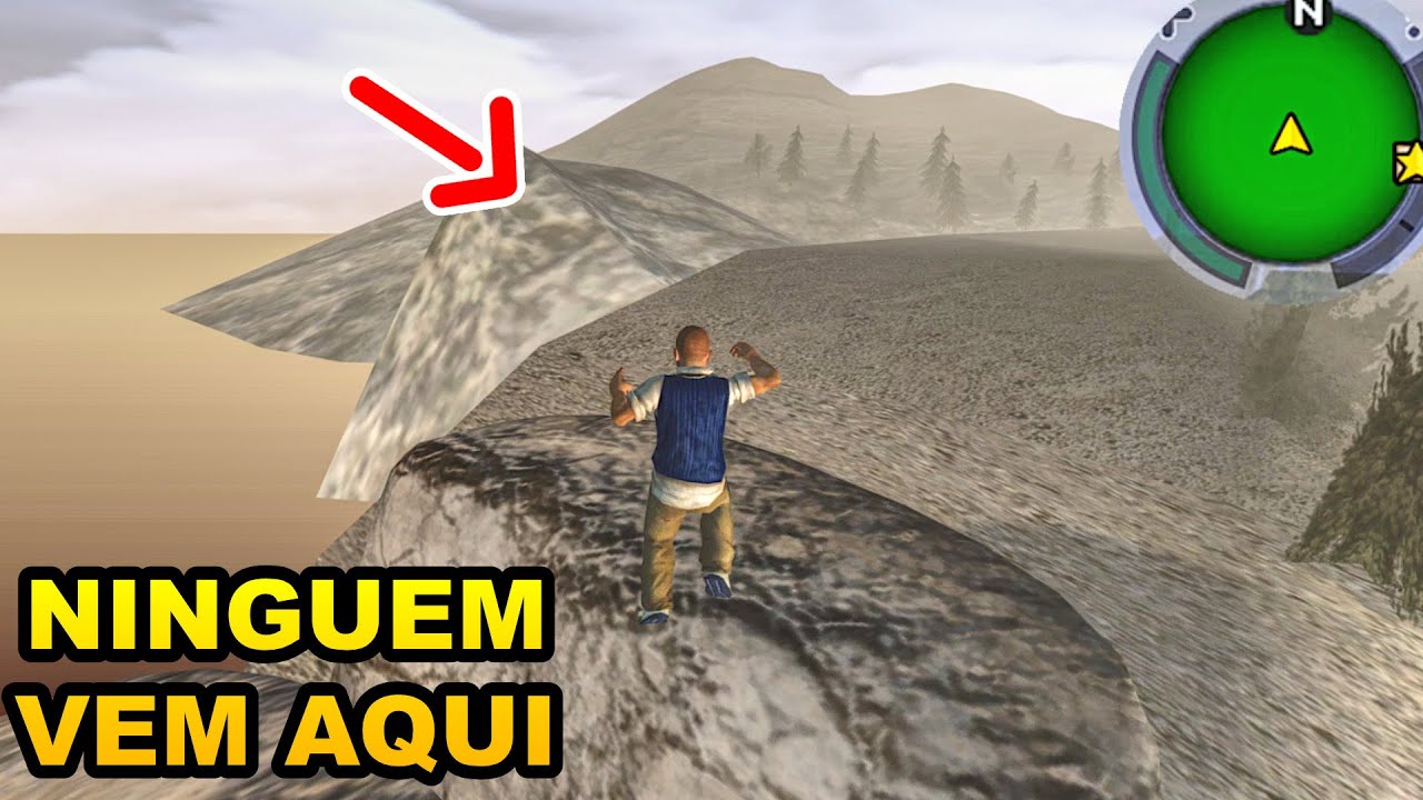 O que tem no FIM DO MUNDO dos GAMES? Parte 6 (gta, bully, Mafia, etc)