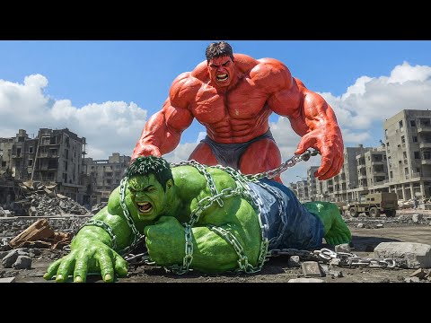 HULK VS RED HULK EPIC BATTLE! : The confrontation begins on a military cargo plane