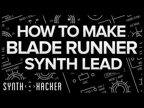 How To Make Blade Runner Synth Lead (Cinematic / Ambient / Diva Tutorial)