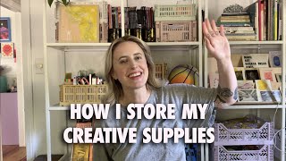 Storage solutions for my chaotic creative home!
