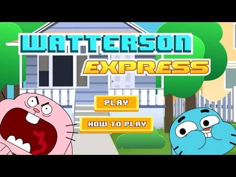 The Amazing World of Gumball - Watterson Express [Cartoon Network Games] Video
