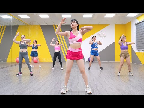 Morning Routine to Burn Belly Fat | 16 Min Aerobic Dance Workout | Zumba Class
